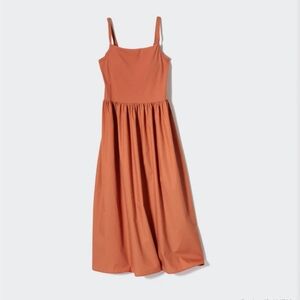 Uniqlo Terracotta Midi Dress